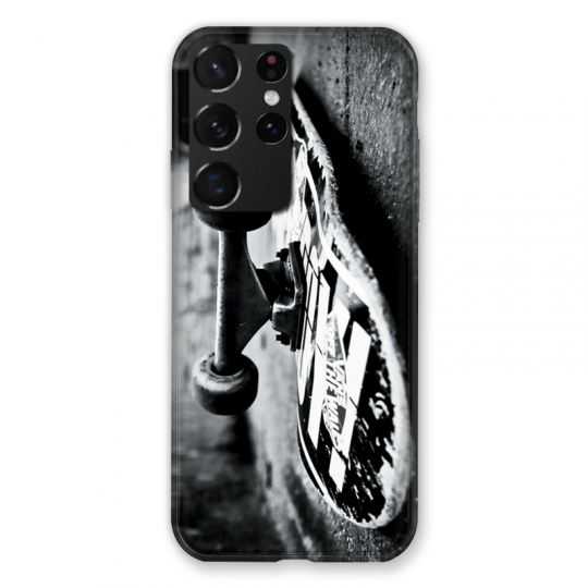 Coque Pour Samsung Galaxy S21 Ultra Skate Vintage