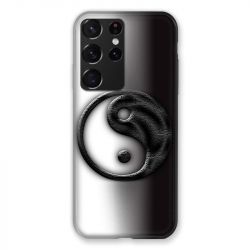 Coque Pour Samsung Galaxy S21 Ultra Yin Yang 3d