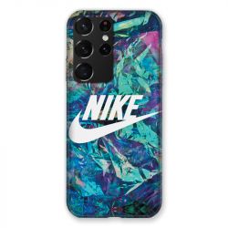 Coque Pour Samsung Galaxy S21 Ultra Nike Turquoise