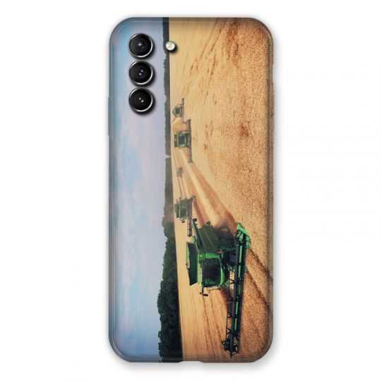 Coque Pour Samsung Galaxy S21 Plus Agriculture Moissonneuse