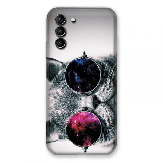 Coque Pour Samsung Galaxy S21 Plus Chat Fashion