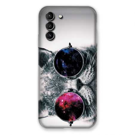 Coque Pour Samsung Galaxy S21 Plus Chat Fashion