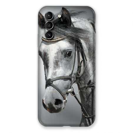 Coque Pour Samsung Galaxy S21 Plus Cheval Blanc