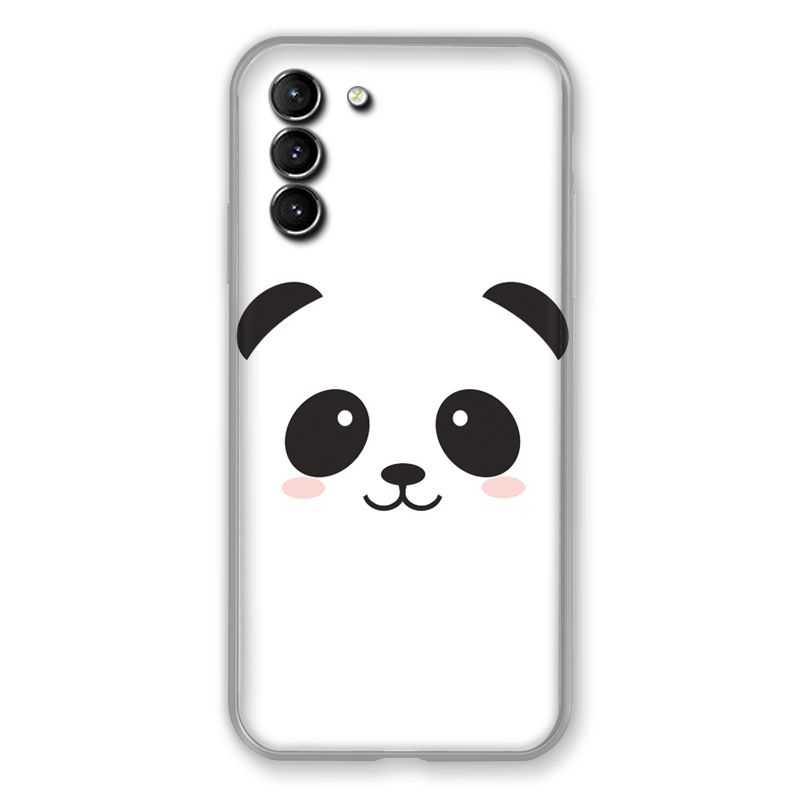 Coque Pour Samsung Galaxy S21 Plus Panda Blanc