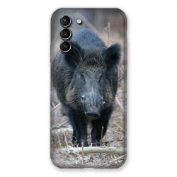 Coque Pour Samsung Galaxy S21 Plus Sanglier Pin