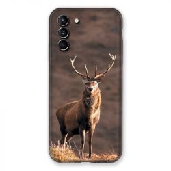Coque Pour Samsung Galaxy S21 Plus Chasse Chevreuil Blanc