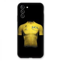 Coque Pour Samsung Galaxy S21 Plus Cyclisme Maillot Jaune