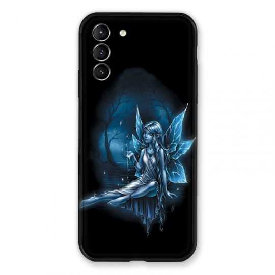 Coque Pour Samsung Galaxy S21 Plus Fee Bleu