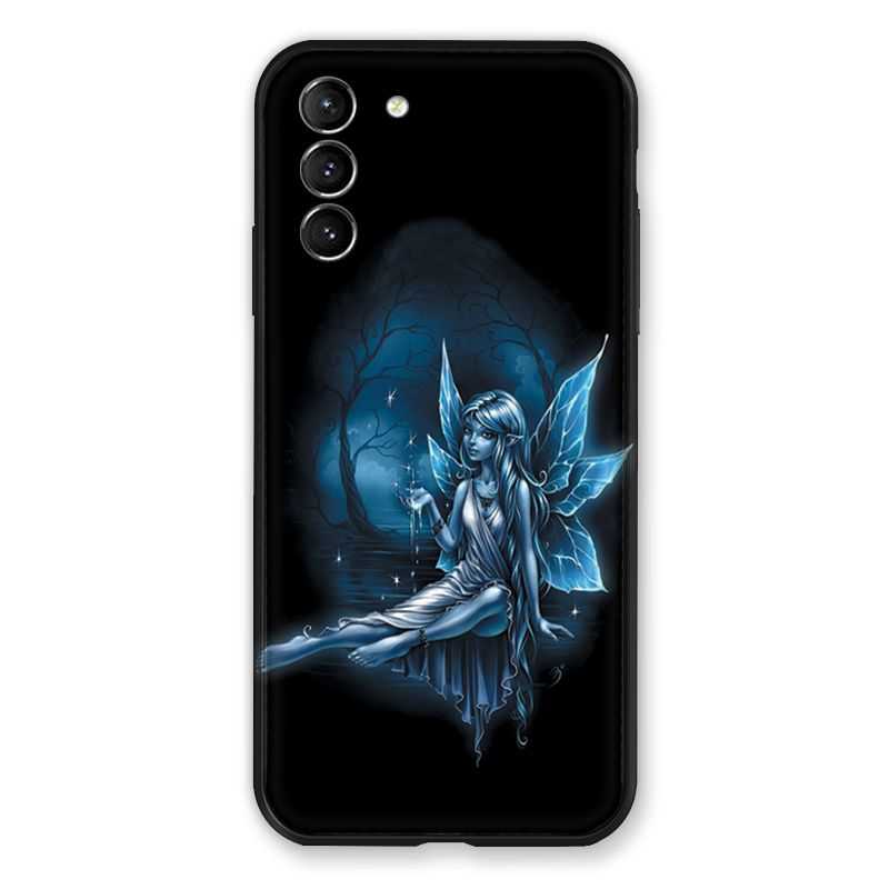 Coque Pour Samsung Galaxy S21 Plus Fee Bleu