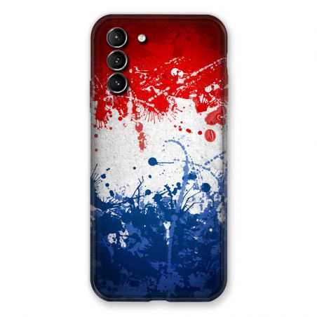 Coque Pour Samsung Galaxy S21 Plus France Eclaboussure