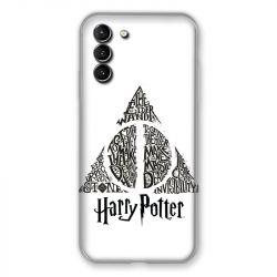 Coque Pour Samsung Galaxy S21 Plus WB License Harry Potter Triangle Blanc