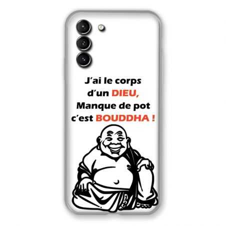 Coque Pour Samsung Galaxy S21 Plus Humour Bouddha
