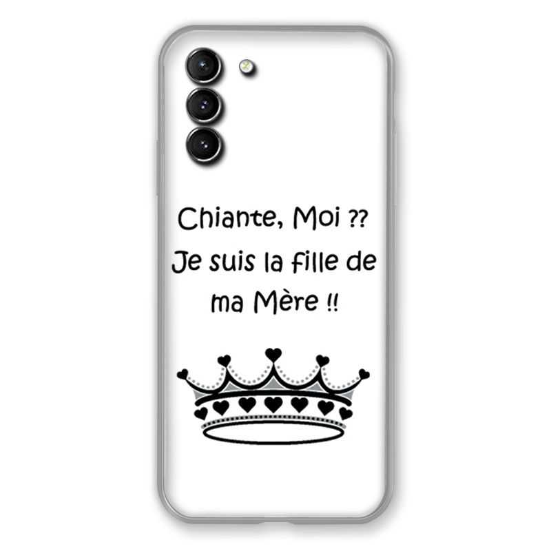 Coque Pour Samsung Galaxy S21 Plus Humour Moi Chiante