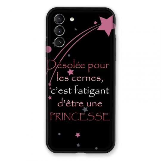Coque Pour Samsung Galaxy S21 Plus Humour Princesse
