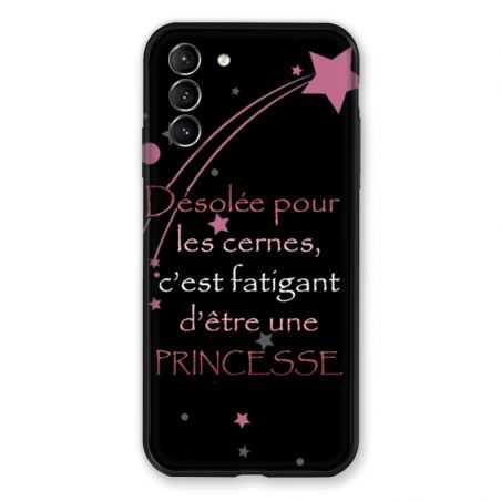 Coque Pour Samsung Galaxy S21 Plus Humour Princesse