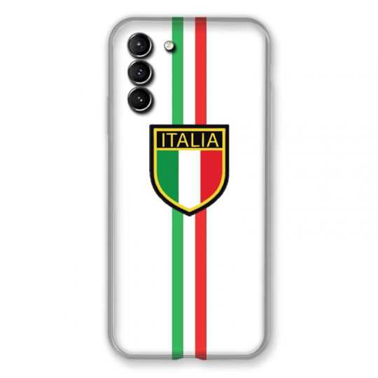 Coque Pour Samsung Galaxy S21 Plus Italie 3 Blanc