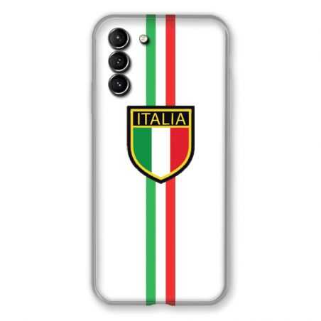 Coque Pour Samsung Galaxy S21 Plus Italie 3 Blanc