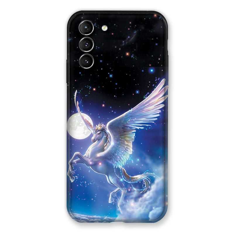 Coque Pour Samsung Galaxy S21 Plus Licorne Céleste