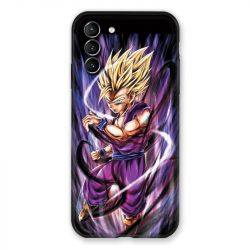 Coque Pour Samsung Galaxy S21 Plus Manga Dragon Ball Sangohan Violet