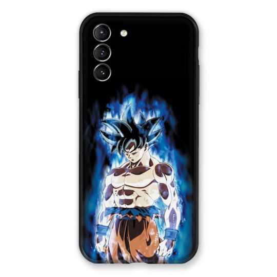 Coque Pour Samsung Galaxy S21 Plus Manga Dragon Ball Sangoku Noir