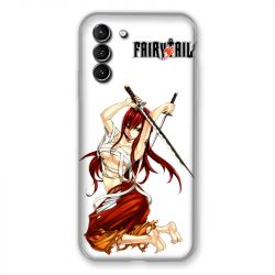 Coque Pour Samsung Galaxy S21 Plus Manga Fairy Tail Erza