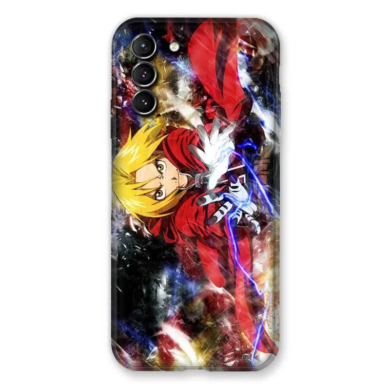 Coque Pour Samsung Galaxy S21 Plus Manga Fullmetal Alchemist Color