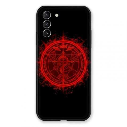 Coque Pour Samsung Galaxy S21 Plus Manga Fullmetal Alchemist Logo