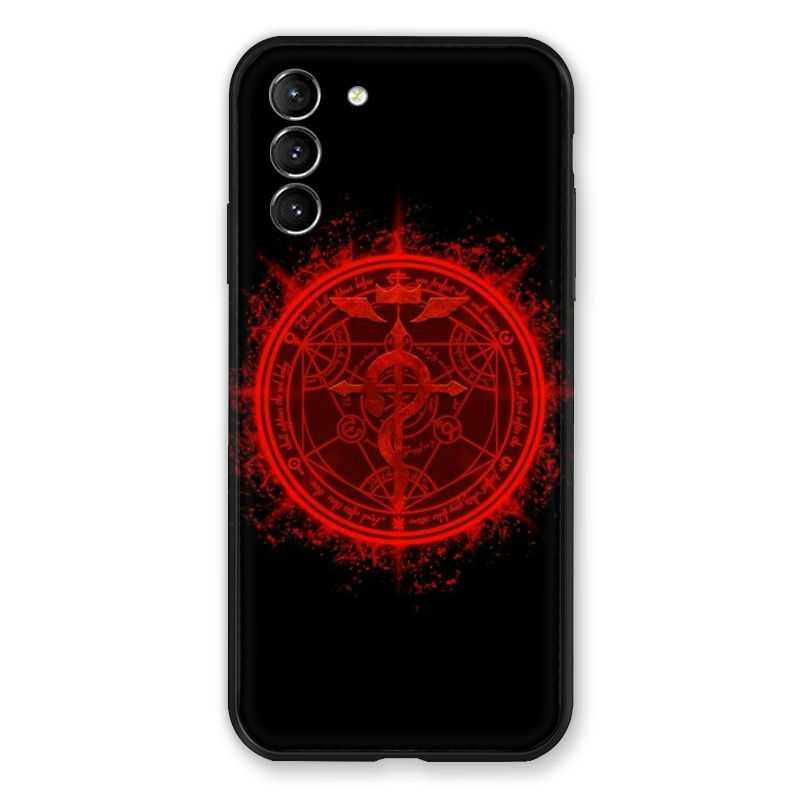 Coque Pour Samsung Galaxy S21 Plus Manga Fullmetal Alchemist Logo