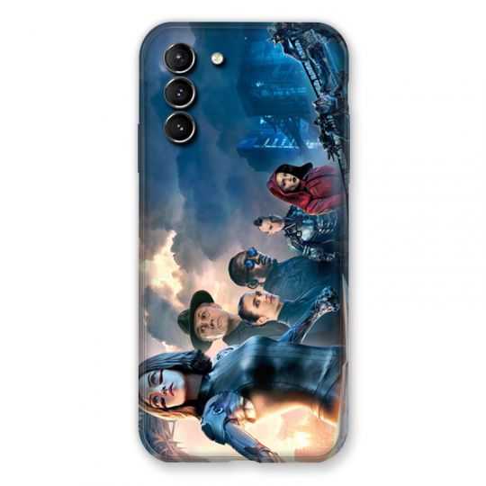 Coque Pour Samsung Galaxy S21 Plus Manga Gunnm Affiche