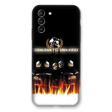Coque Pour Samsung Galaxy S21 Plus Pompier Soldat