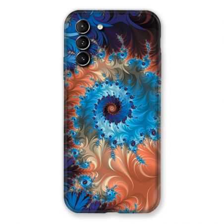 Coque Pour Samsung Galaxy S21 Plus Psychedelic Spirale