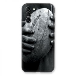Coque Pour Samsung Galaxy S21 Plus Rugby Ballon Vintage