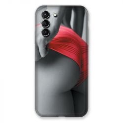 Coque Pour Samsung Galaxy S21 Plus Sexy Tanga Rouge