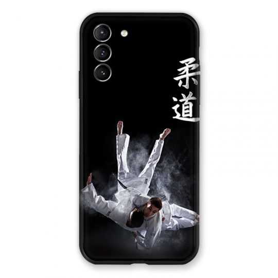 Coque Pour Samsung Galaxy S21 Plus Judo Noir