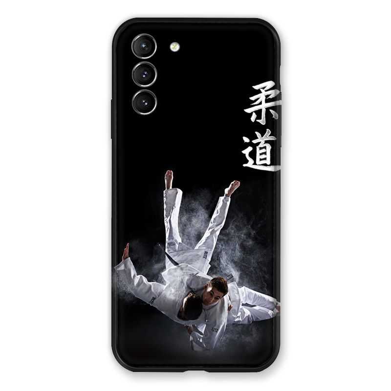 Coque Pour Samsung Galaxy S21 Plus Judo Noir