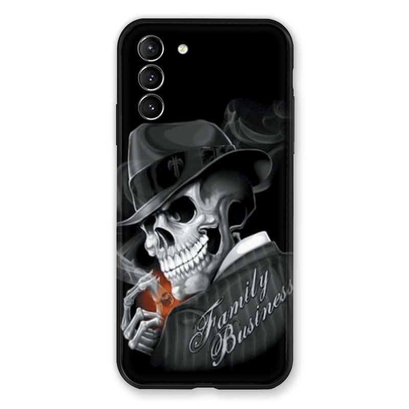 Coque Pour Samsung Galaxy S21 Plus Tete de Mort family business