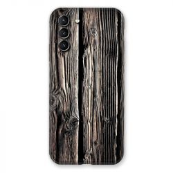 Coque Pour Samsung Galaxy S21 Plus Texture Bois