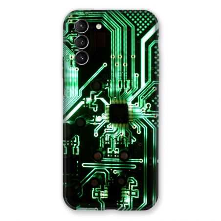 Coque Pour Samsung Galaxy S21 Plus Trompe Oeil Composant