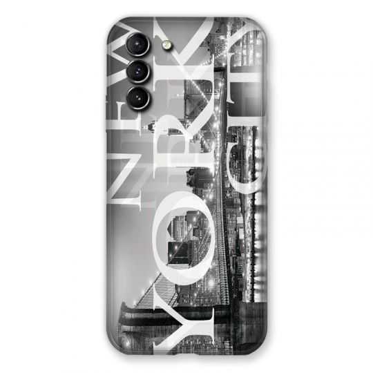 Coque Pour Samsung Galaxy S21 Plus Amerique USA New York