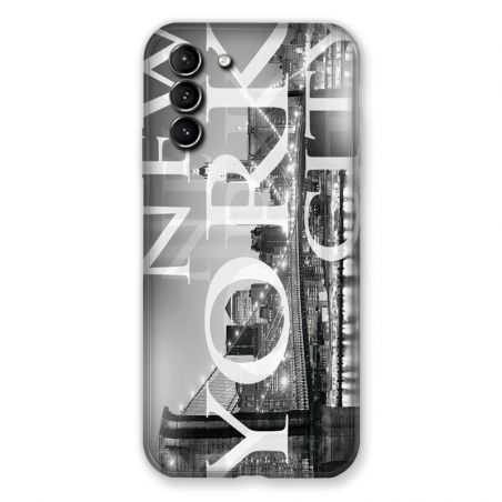 Coque Pour Samsung Galaxy S21 Plus Amerique USA New York
