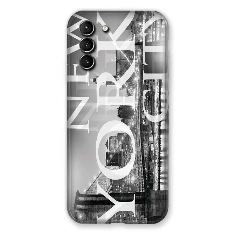 Coque Pour Samsung Galaxy S21 Plus Amerique USA New York