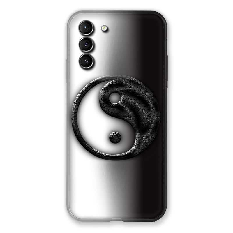 Coque Pour Samsung Galaxy S21 Plus Yin Yang 3d