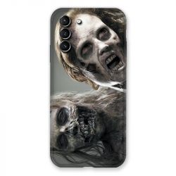 Coque Pour Samsung Galaxy S21 Plus Zombie Blanc