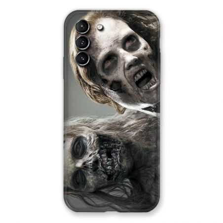 Coque Pour Samsung Galaxy S21 Plus Zombie Blanc