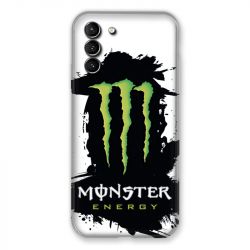 Coque Pour Samsung Galaxy S21 Plus Monster Energy Tache