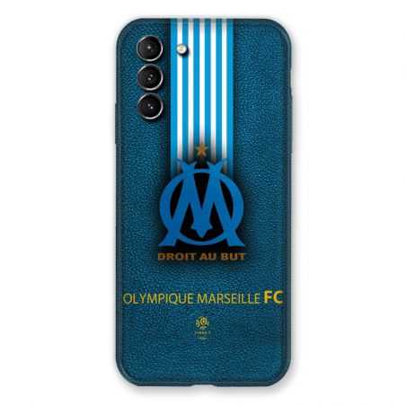 Coque Pour Samsung Galaxy S21 Plus Olympique Marseille OM Bande