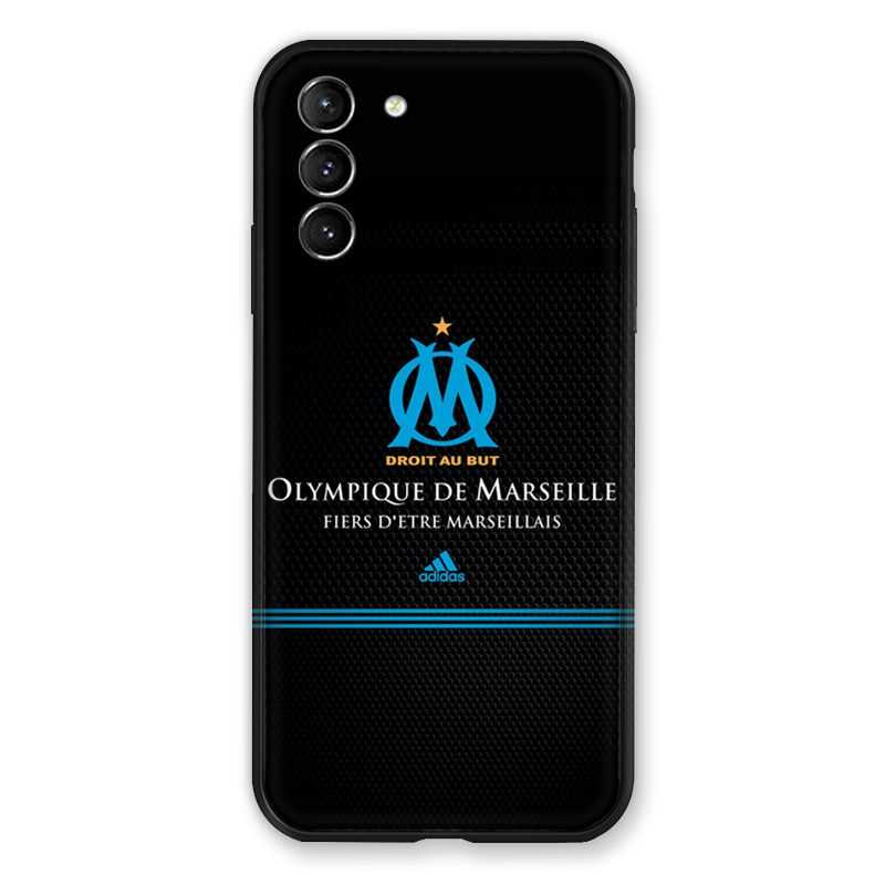 Coque Pour Samsung Galaxy S21 Plus Olympique Marseille OM Fier etre Marseillais