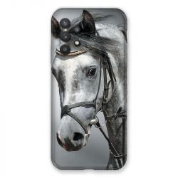 Coque Pour Samsung Galaxy A32 Cheval Blanc