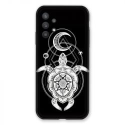Coque Pour Samsung Galaxy A32 Animaux Maori Tortue Noir