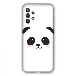 Coque Pour Samsung Galaxy A32 Panda Blanc